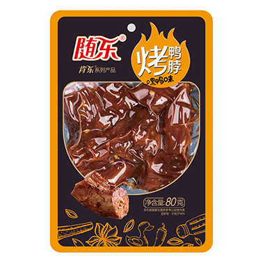 隨樂烤鴨脖——黑鴨味 40袋/箱